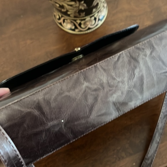 Like new brown purse. Leather upper. Manmade inner. Made in Spain. Margaret J. - Picture 7 of 7